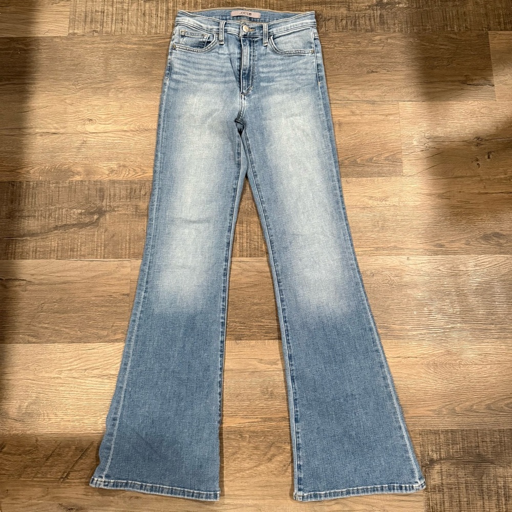 Joe's Jeans Edo High Rise Flare Jeans Size 26 - Picture 3 of 7